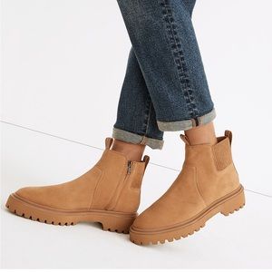 Madewell Henry Lugsole Boot size 8